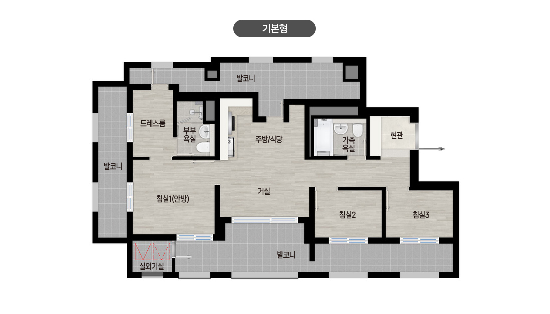59B 기본형 평면도